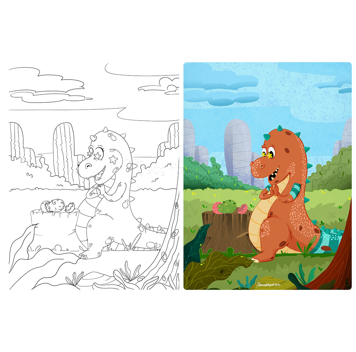 Mother Dinosaur – Thoughtpotarts